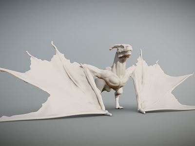 Modern Pterosaur Cartonosaurus model