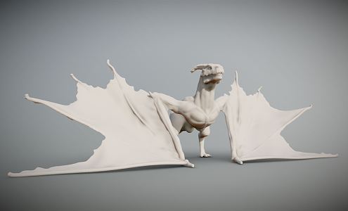 Modern Pterosaur Cartonosaurus 3d model