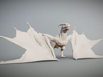 Modern Pterosaur Cartonosaurus 3d model