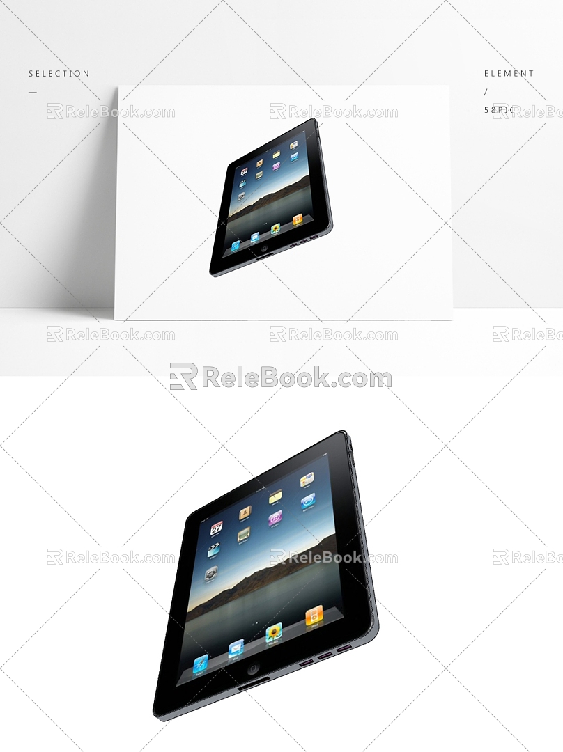 Modern Tablet Portable Tablet model