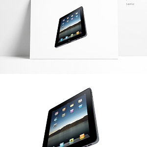 Modern Tablet Portable Tablet 3d model