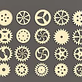 Hardware Tools Assorted Design Metal Gears For Mechanical Repair And Industrial Applications