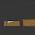 Two Brown Cardboard Boxes For Household Storage And Packaging Needs