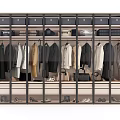 Modern Wardrobe Interior Design With Hanging Clothes Drawers And Shoe Storage