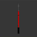 Red Manual Bolt Cutter Tool with Long Handles Heavy Duty Cutting Equipment