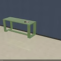 Two Light Colored Fabric Bags with Adjustable Shoulder Straps on Green Tabletop