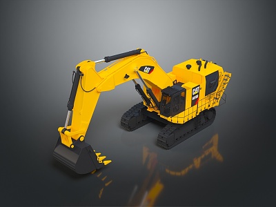 Shovel, shovel, shovel, excavator, excavator, large excavator, mining excavator, mining excavator, mining machine 3d model