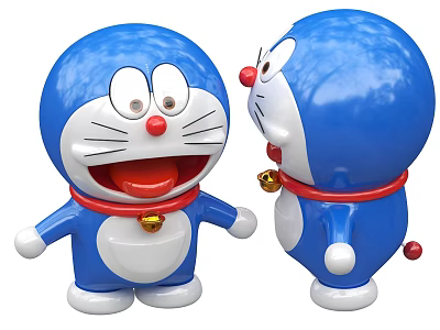 Doraemon Doraemon Doll Doll Toy Ornaments 3d model Doraemon Doraemon Doll Doll Toy Ornaments 3d model