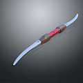 Cold weapons Sword Axe Hook Fork Spear Trident Melee Weapon Military 3d model