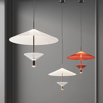 Modern chandelier 3d model