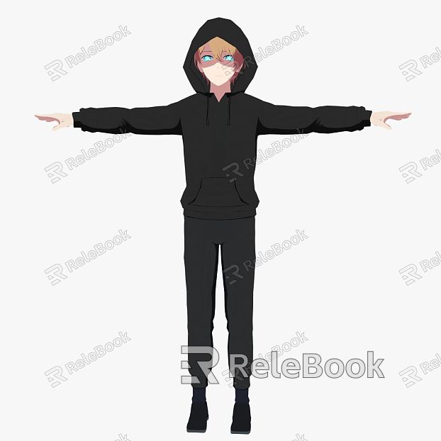 Cartoon Anime Boy Cartoon Anime Anime Boy Man Movie Game model