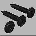Black Phillips Head Self Tapping Screws Essential Hardware Tools For Fastening