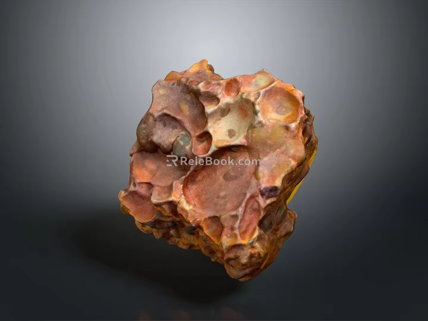 Rock Block Rock Block Rock Specimen Boulder Big Stone Block Rock Stratum Rock Stratum Rock Stratum Rock 3d model