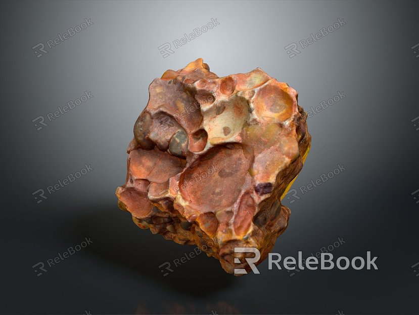 Rock Rock Block Rock Block Rock Specimen Boulder Big Stone Block Rock Stratum Rock Stratum Rock Stratum Rock model