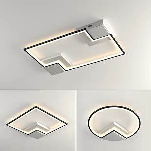 Modern ceiling lamp Simple ceiling lamp 3d model
