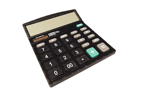 Modern Calculator 3d model