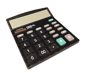 Modern Calculator 3d model