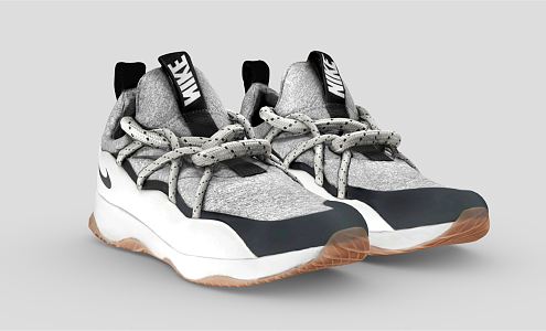 Modern sneaker Nike sneaker 3d model