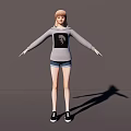 Characters 3d model