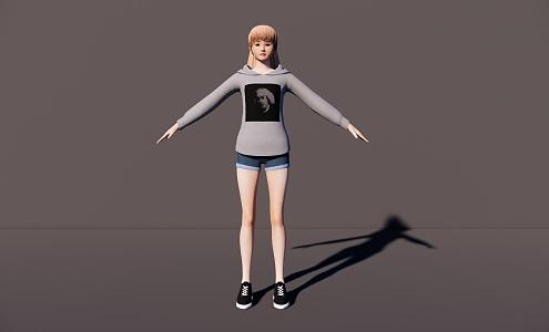 Characters 3d model