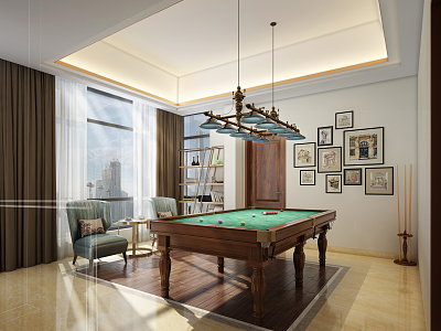 American Entertainment Room model