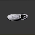 Nike White And Pink Low Top Casual Sports Shoes With Classic Design