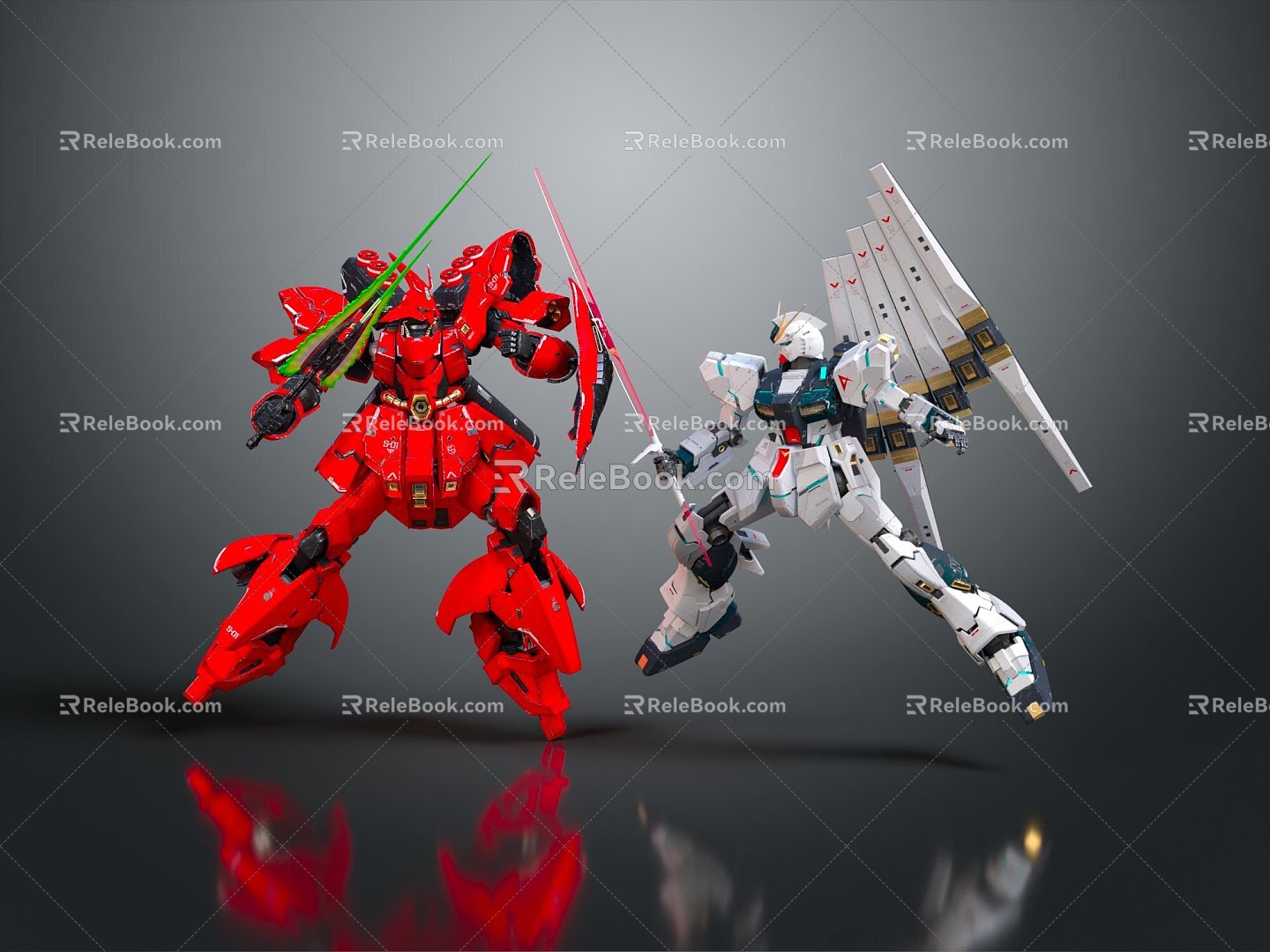 Modern Transformers Gauda Warrior Gauda Mecha Warrior 3d model