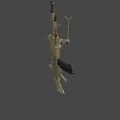 Control of weapons and rifles 3d model