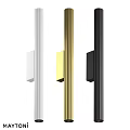 Modern Wall Lamps with White Gold Black Finishes and Contemporary Design