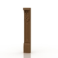 European Roman Column 3d model