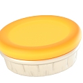 Cartoon Egg Tart Dessert Cake 3d model