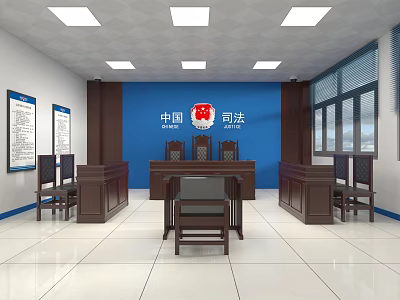Professional Surveillance Room Setup With Monitoring Screens And Control Equipment 3d model