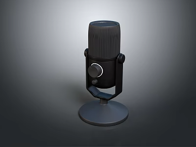 Professional Headphone Speaker with Built in Microphone for High Quality Sound Experience 3d model