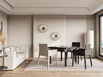 Modern Chess Room 3d model