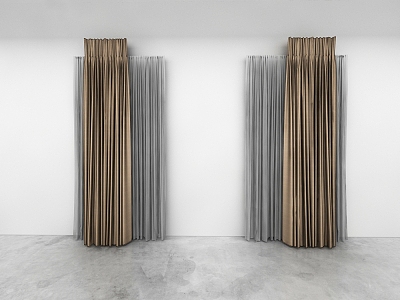 Curtains 3d model