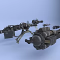 Various Military Weapons Collection Featuring Machine Guns Rifles And Heavy Artillery Designs