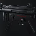 MP5K short tube version 3d model