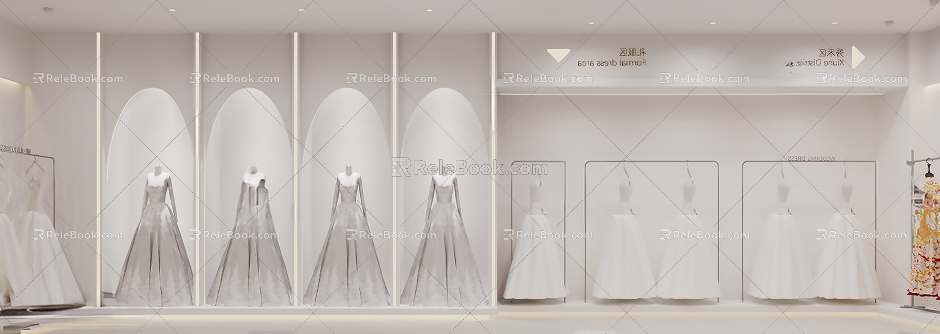 Bridal Shop 3d model