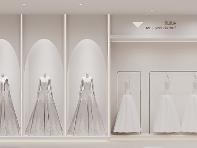 Bridal Shop 3d model