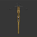 Crossbow Mechanical Crossbow Shift Bow and Arrow Shoot Far Equipment Weapons High-tech Crossbow 3d model