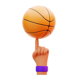Modern Basketball Cartoon Small Hand Animation Small Hand 3d model