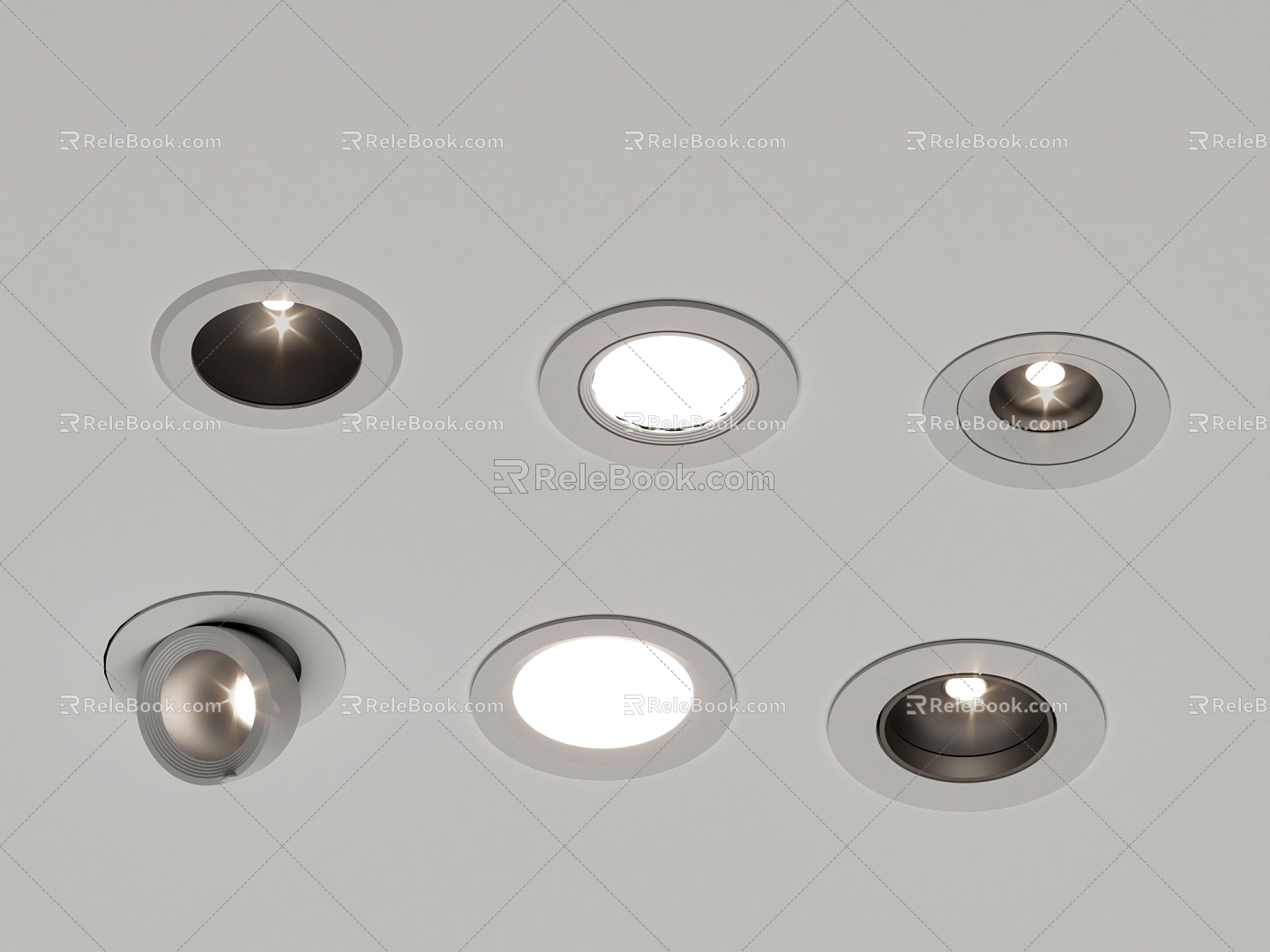 Downlight Spotlight 3d model