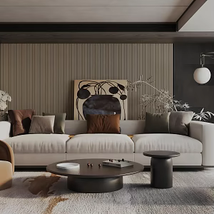 Living room 3d model