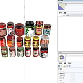 Colorful Assorted Bottled Food Sauces With Various Flavors And Brand Labels
