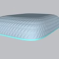 TP LINK White Router With Textured Surface And Blue Light Design