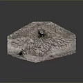 Stone Wood Handcrafted Decorative Carving Featuring Intricate Root Textures And Natural Patterns