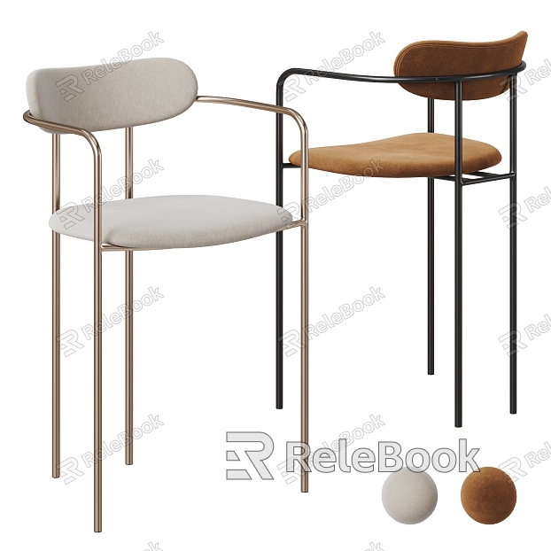 Modern Bar Chair Combination Bar Chair Bar Stool Bar Chair model