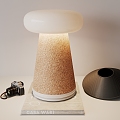 Quiet Table Lamp Cork 3d model