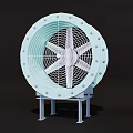 axial flow fan 3d model