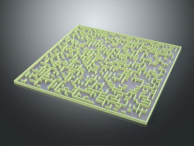 Modern Labyrinth 3d model